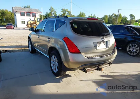 2007 Nissan Murano Sl z USA, uszkodzony, nr VIN JN8AZ08T57W500790